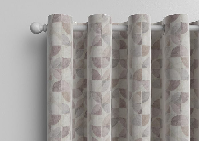 Mosaic Tile, Very Berry - Made to Measure Curtains - Image 12